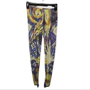 Doctor Who leggings, small